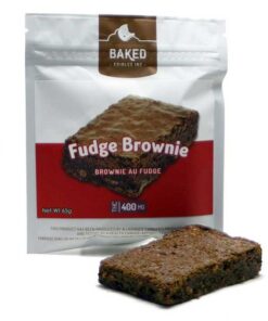 Baked Fudge Brownie Candy