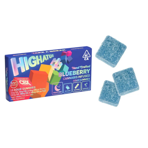 1:1:1 THC:CBD:CBN Blueberry (100mg)