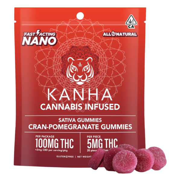 Cran-Pomegranate Punch – Sativa [20pk] (100mg)