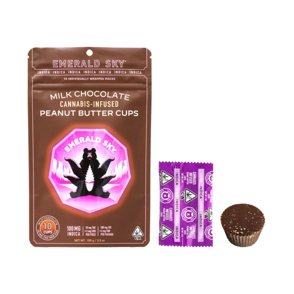 Peanut Butter Cups Milk Chocolate | 10pk/10mg – 100mg | Indica