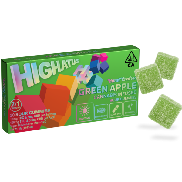 2:1 Green Apple [10pk] (150mg)