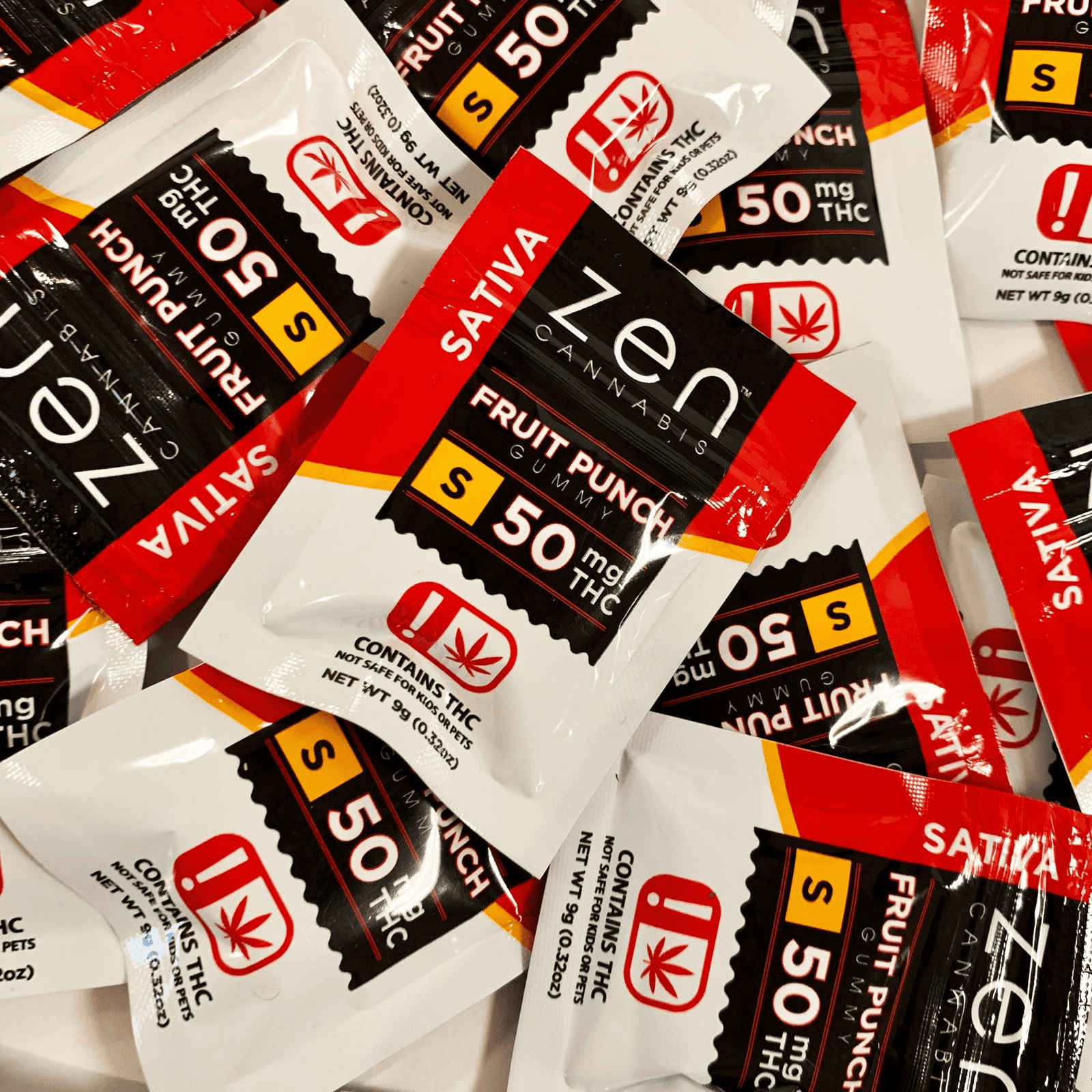 Fruit Punch – Sativa [10pk] (100mg)